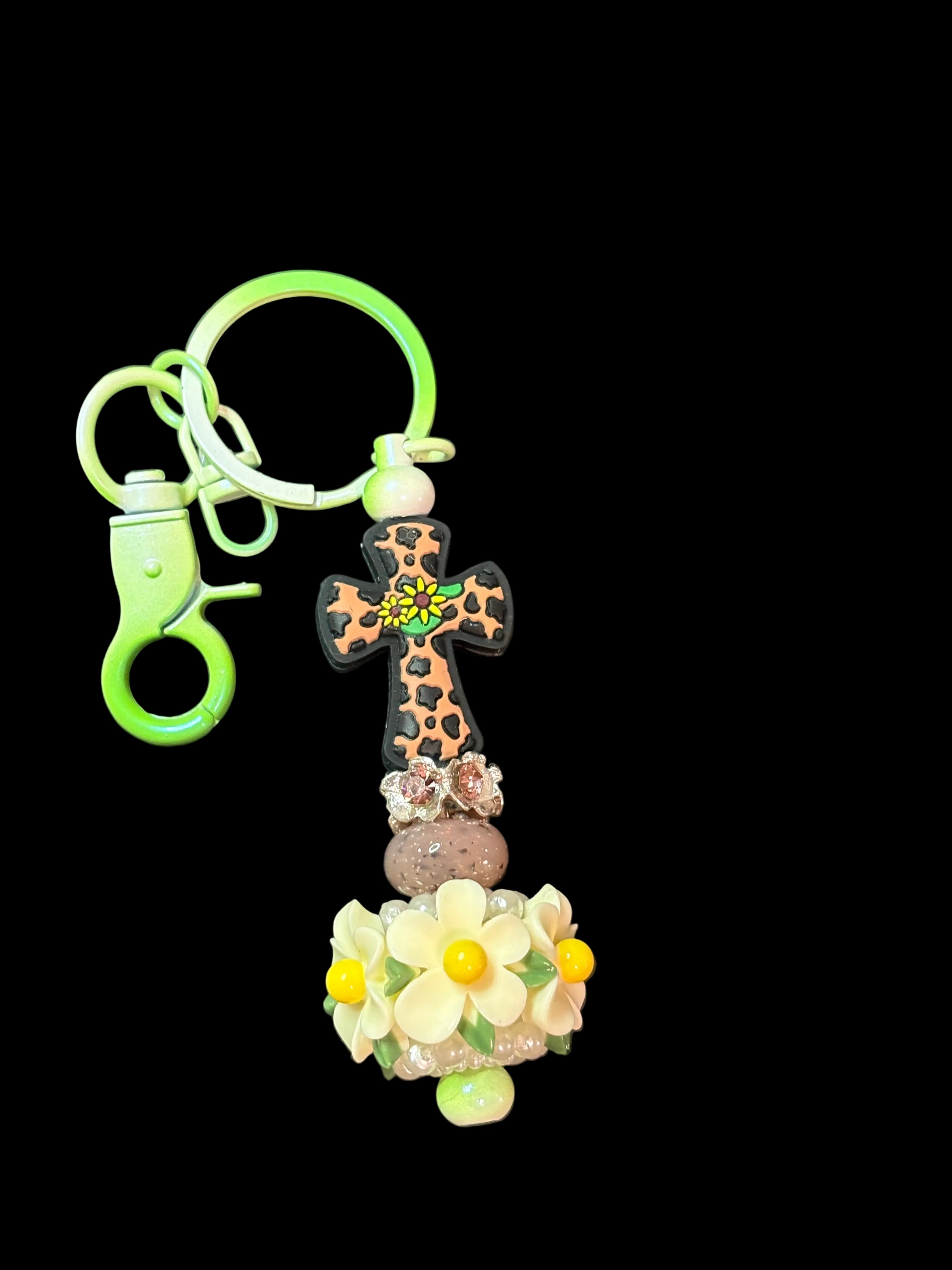 Cross Keychain