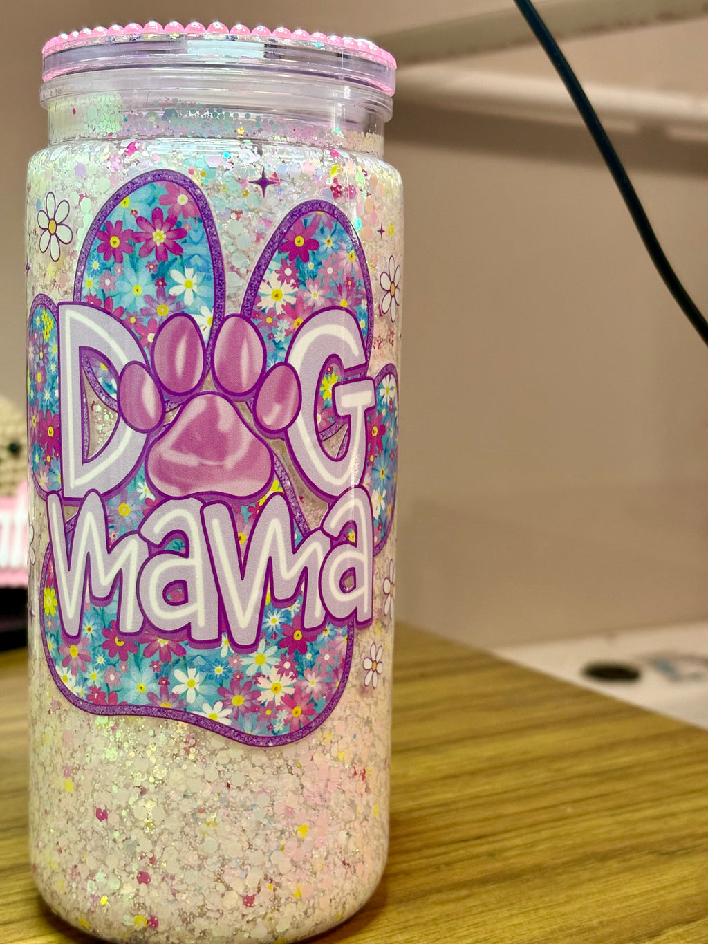 Dog Mama Snow Globe