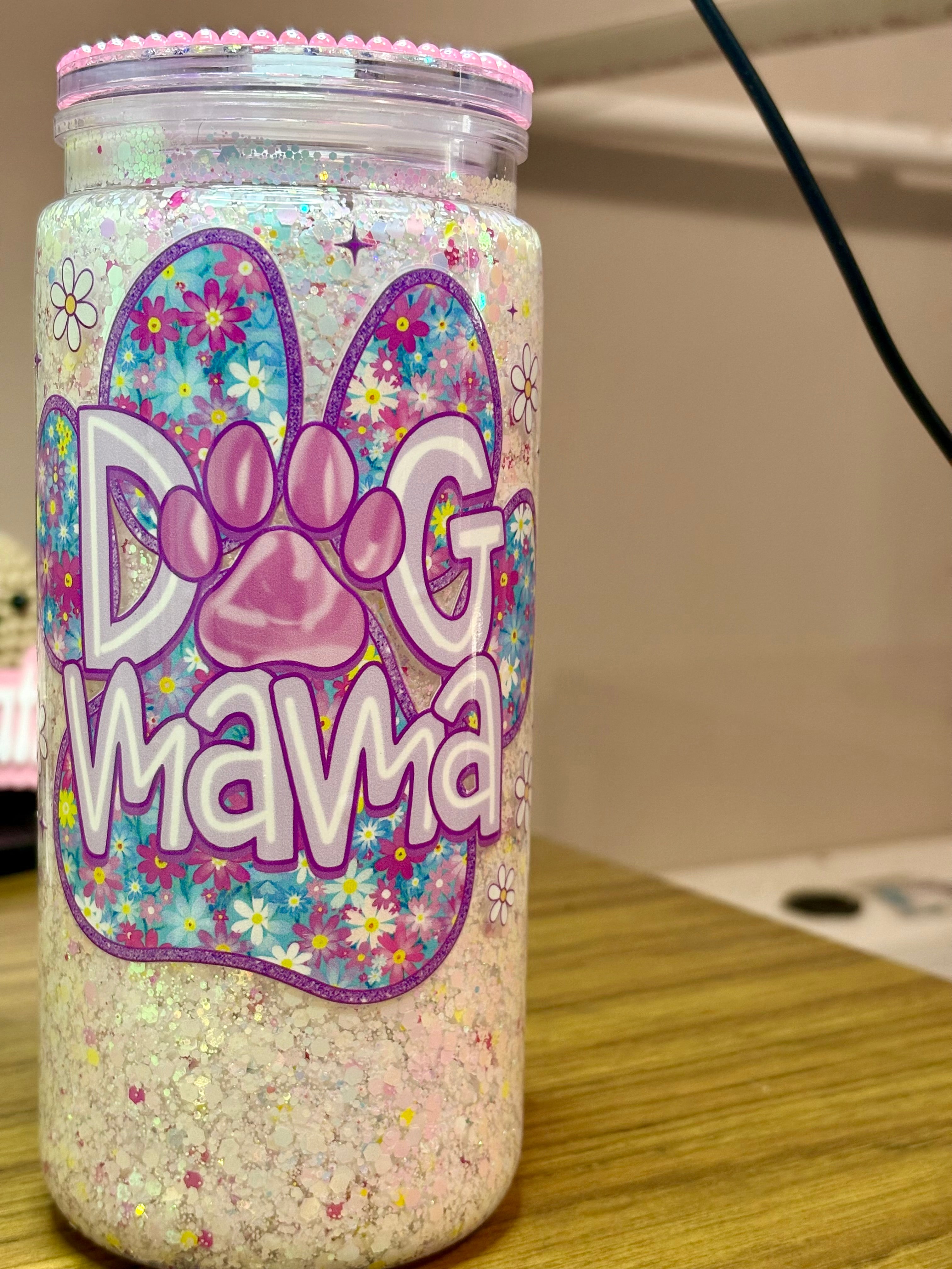 Dog Mama Snow Globe